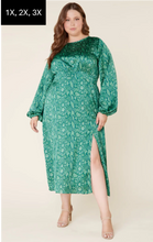 Load image into Gallery viewer, Snake Print Midi Dress