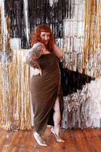 Load image into Gallery viewer, Knit Chain Halter Maxi