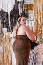 Load image into Gallery viewer, Knit Chain Halter Maxi