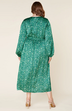 Load image into Gallery viewer, Snake Print Midi Dress
