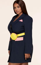 Load image into Gallery viewer, Baddie Blazer Dress