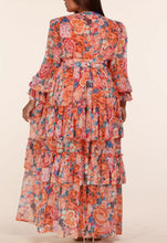 Load image into Gallery viewer, Flowy Fall Floral Dress
