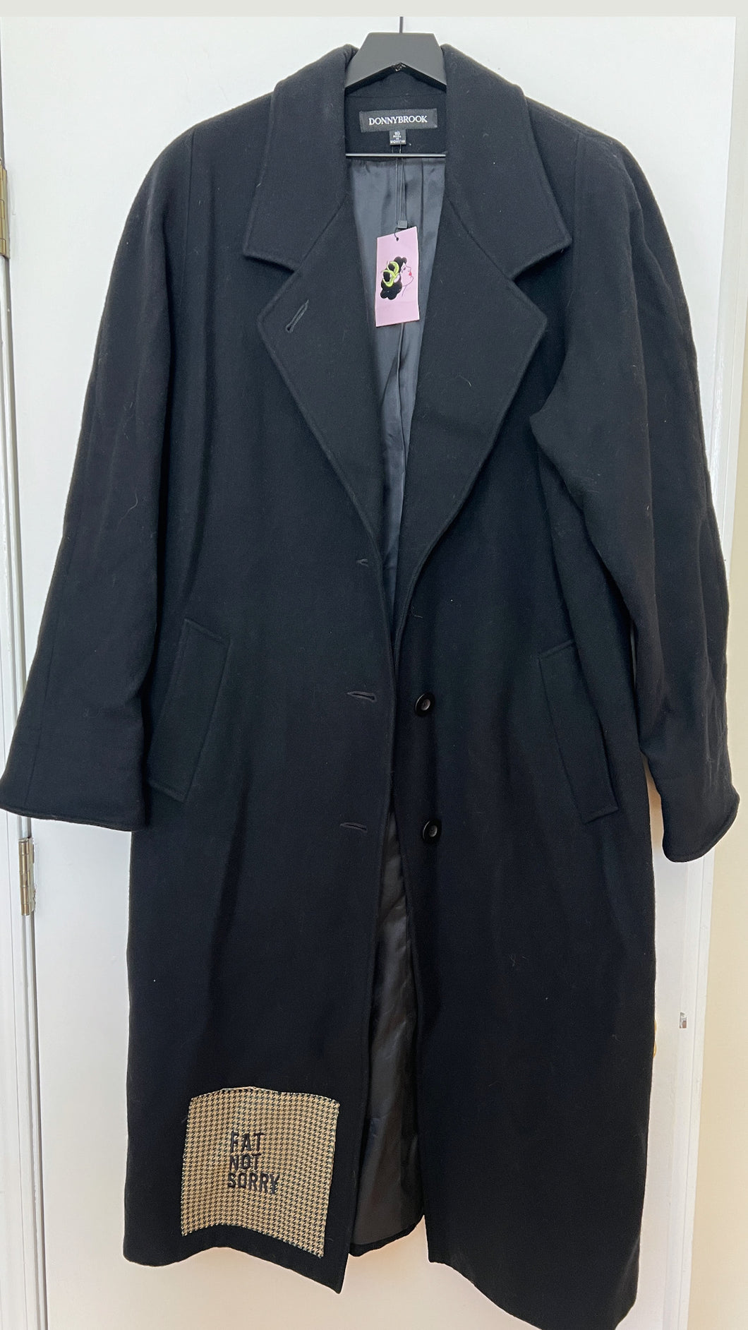 Fat Not Sorry Coat (Size 16)