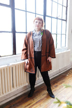 Load image into Gallery viewer, Fat Not Sorry Vintage Linen Jacket (Size 16-20)
