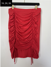 Load image into Gallery viewer, Ruched Skirt - Coral
