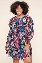 Load image into Gallery viewer, Floral Ruffle Mini Dress
